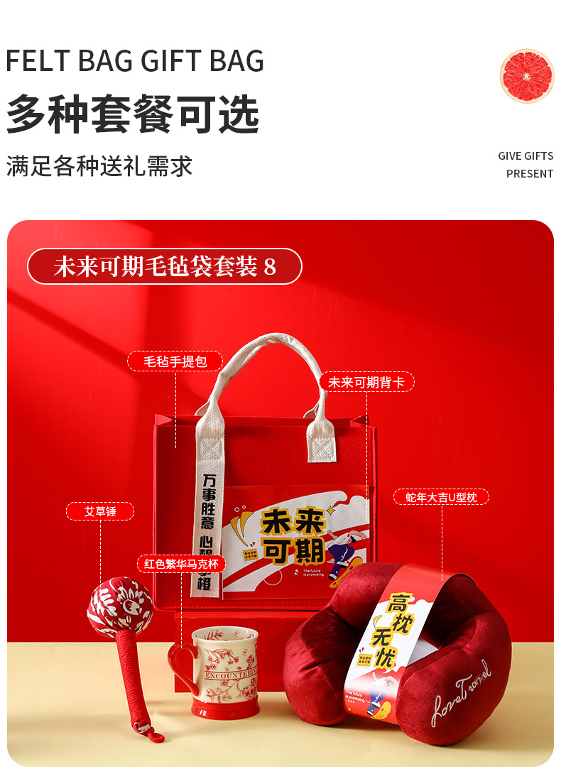 公司商务礼品未来可期中高考毕业伴手礼套装企业员工生日入职礼物详情10