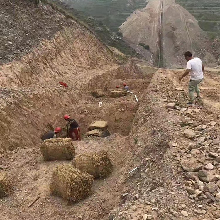 防滑保温稻草袋消防防汛草包草袋冬季温室草苫子大棚草垫子详情4