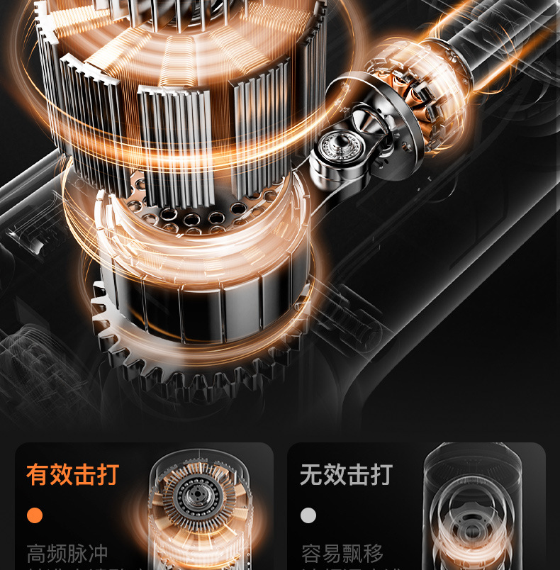 fed筋膜枪肌肉放松按摩器仪迷你肌膜枪颈膜抢男女电动静音专业级详情11