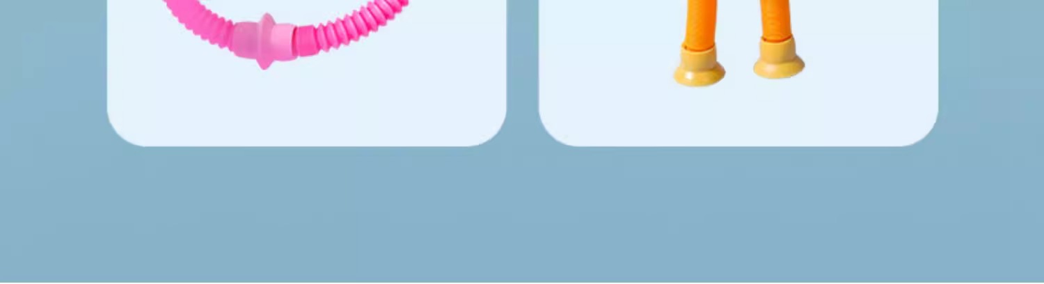 吸盘长颈鹿机器人伸缩玩具百变发光拉长伸管儿童卡通创意益智玩具详情4