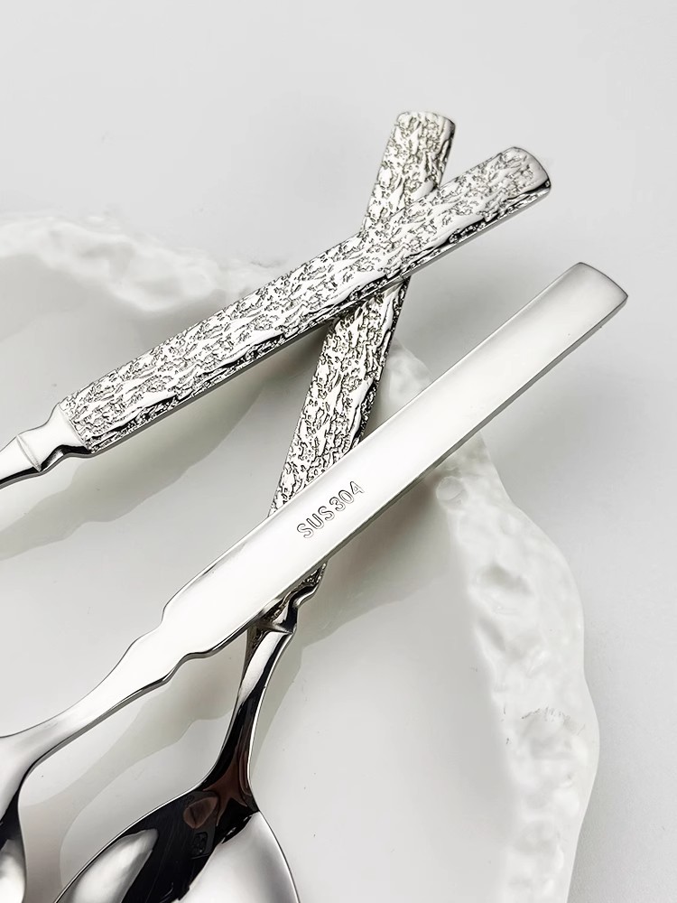 勺子不锈钢家用汤勺批发304专用勺子加厚可爱餐具创意高颜值汤匙详情7