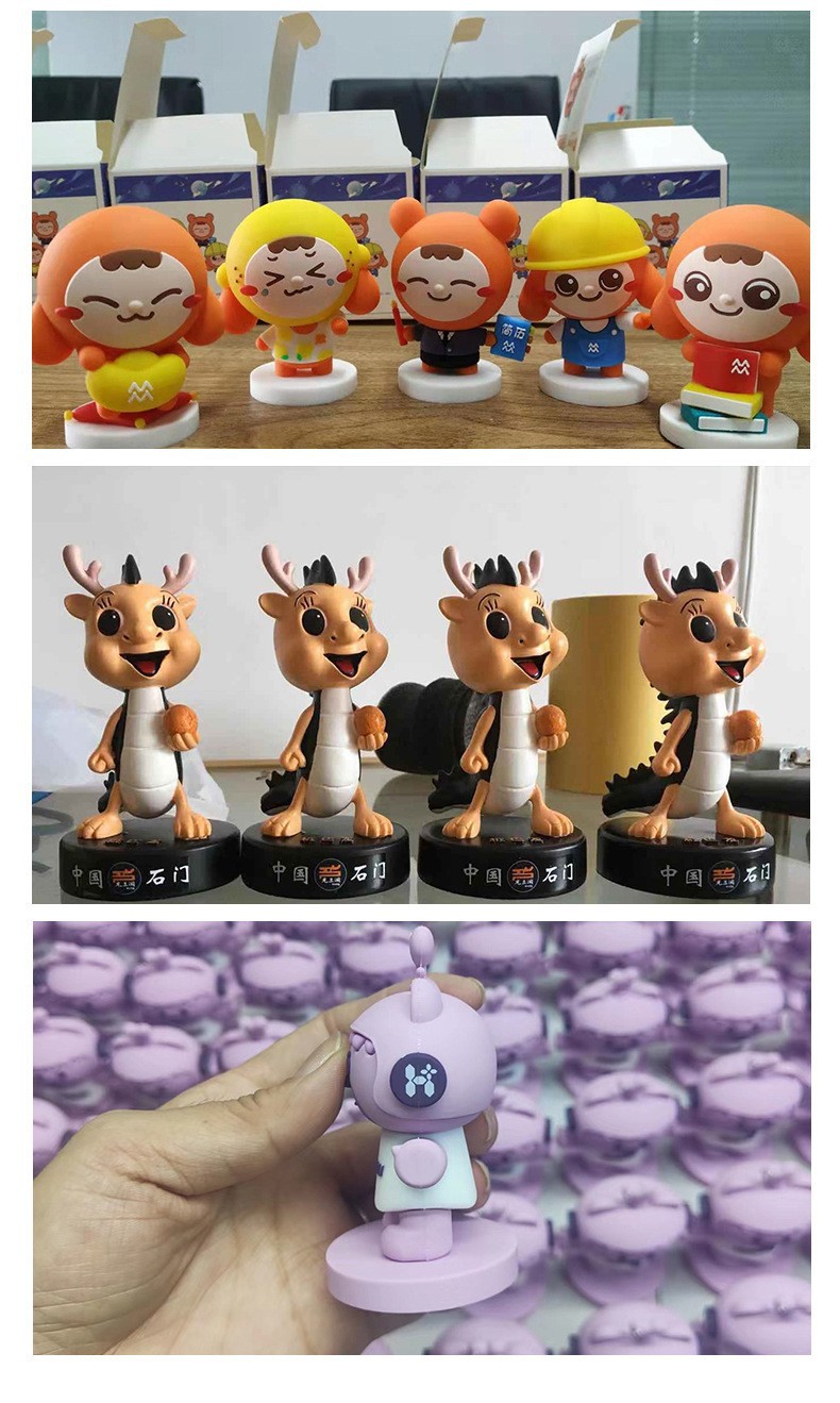 PVC公仔定制滴胶公仔盲盒手办定做树脂摆件潮玩盲盒公仔企业IP订详情22