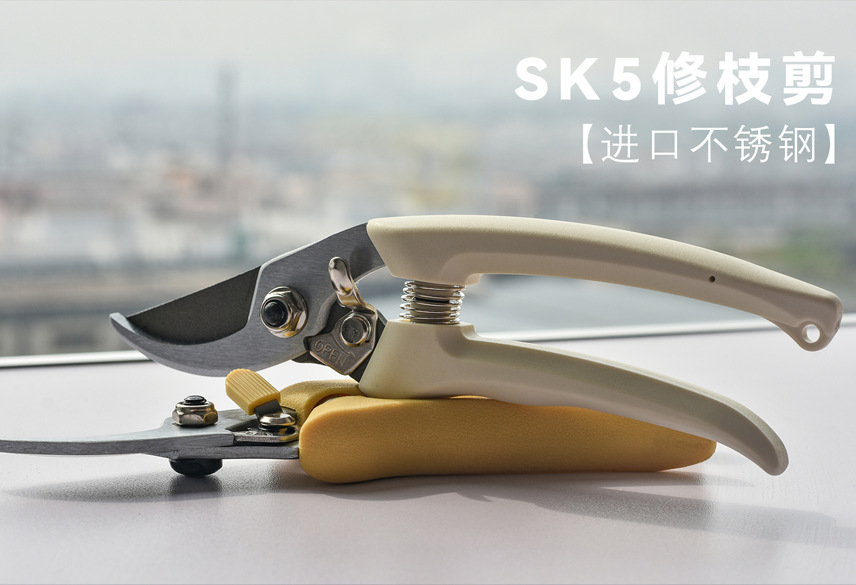 佰世园艺新款家用花艺树枝剪园林果树粗枝剪园艺工具五金剪刀详情1