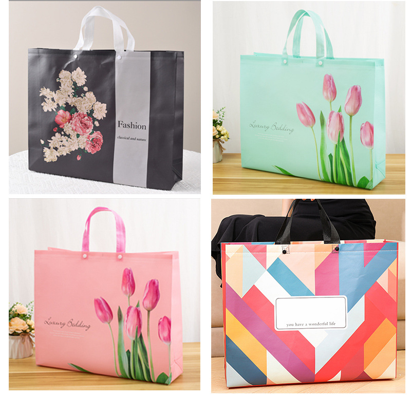 空调被夏被四件套包装手提袋家纺凉席手提袋无纺布袋子礼品购物袋详情11