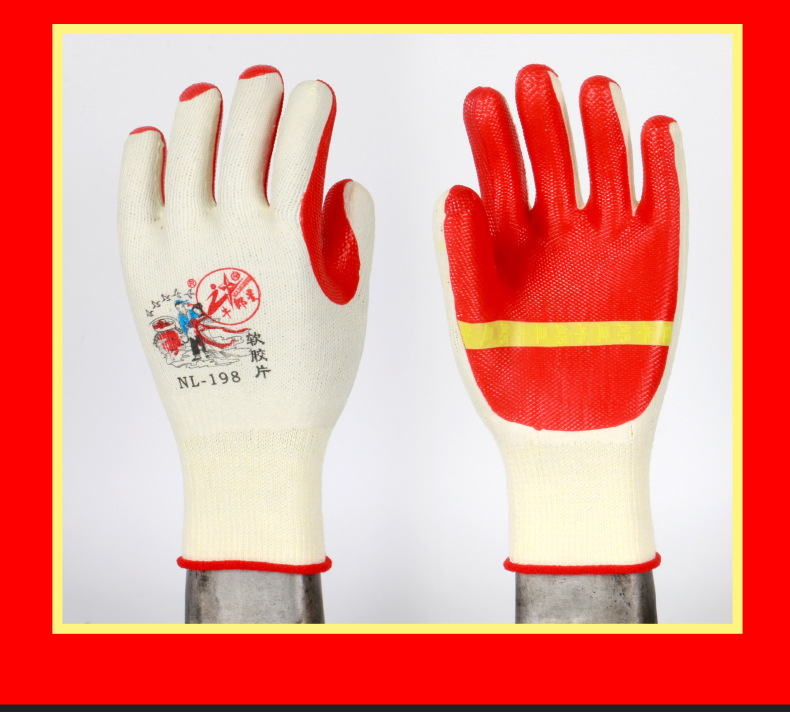 Wholesale genuine Altair gloves, thickened rubber coating, anti-slip and wear-resistant rubber for construction site labor protection gloves pic 21