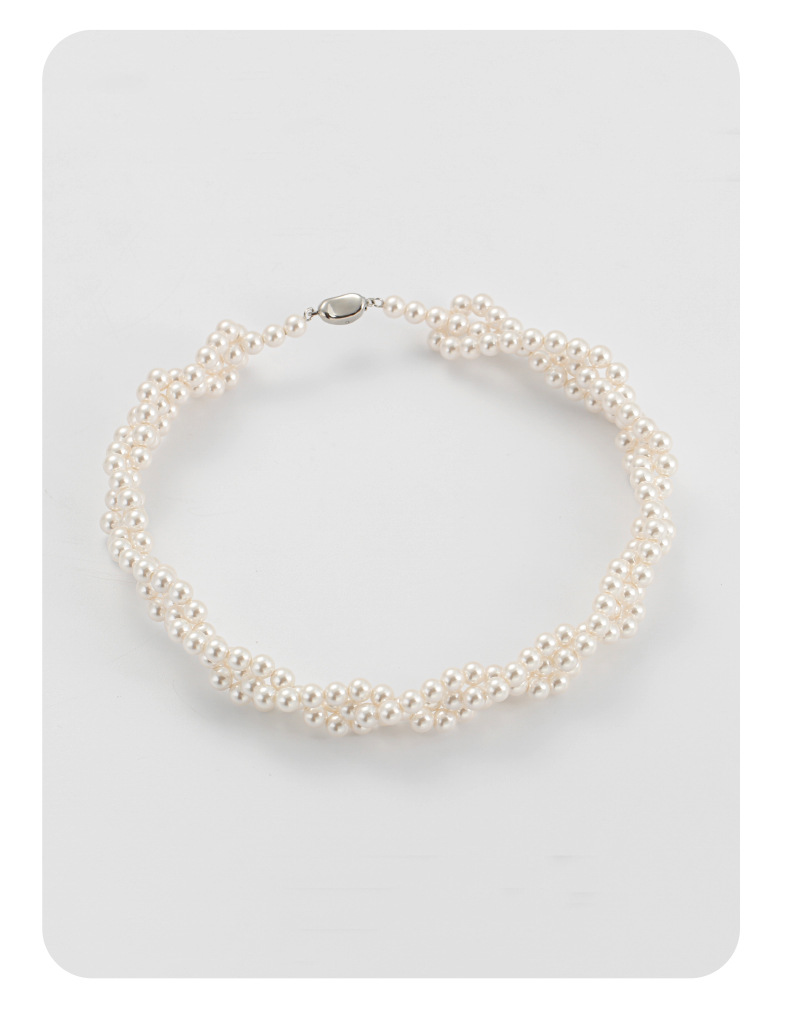 120cm珍珠项链多戴法正圆仿施家項链叠戴高级感女百搭长款毛衣链详情22