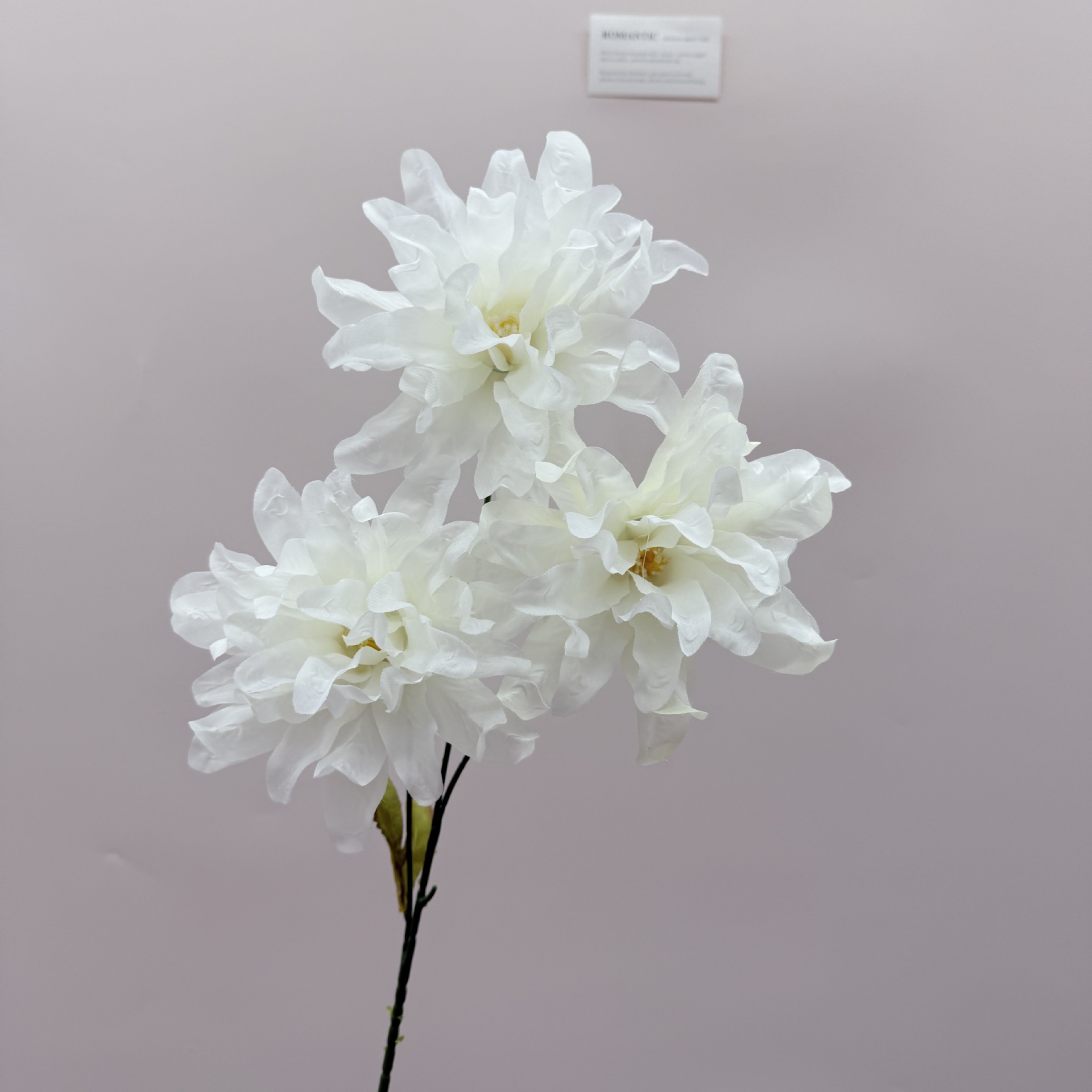 3头紫兰花婚庆仿真花婚礼堂布置装修路引花地排花仿真花场景布置详情6