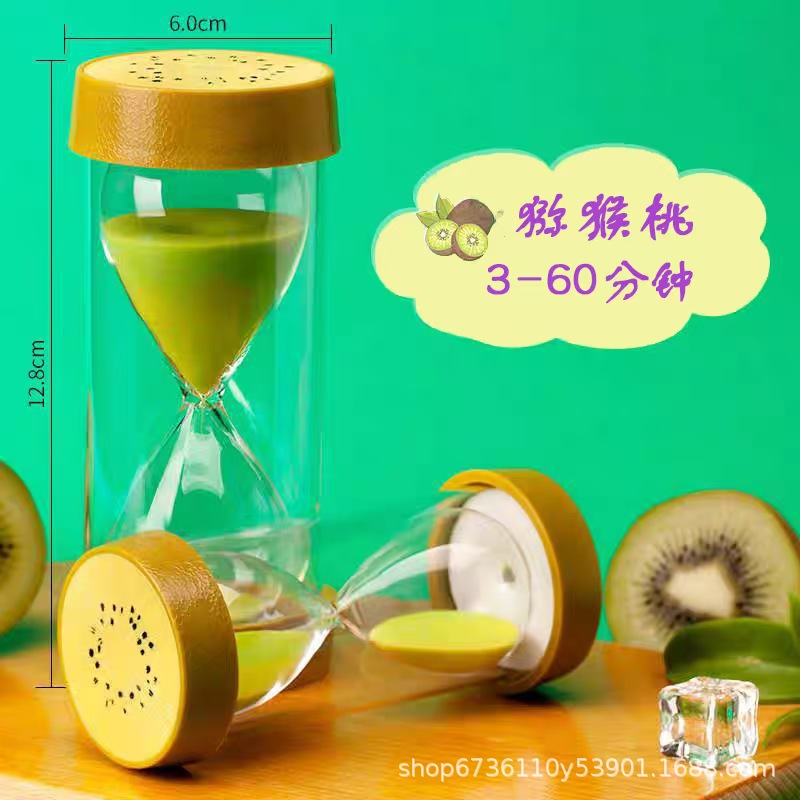 Hourglass timer for children, anti-drop // minute self-discipline learning time management, flowing sand bottle for the New Year pic 2