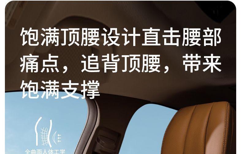 汽车头枕靠枕车用车座护腰靠靠背垫车内座椅记忆棉车载腰垫护颈枕详情9