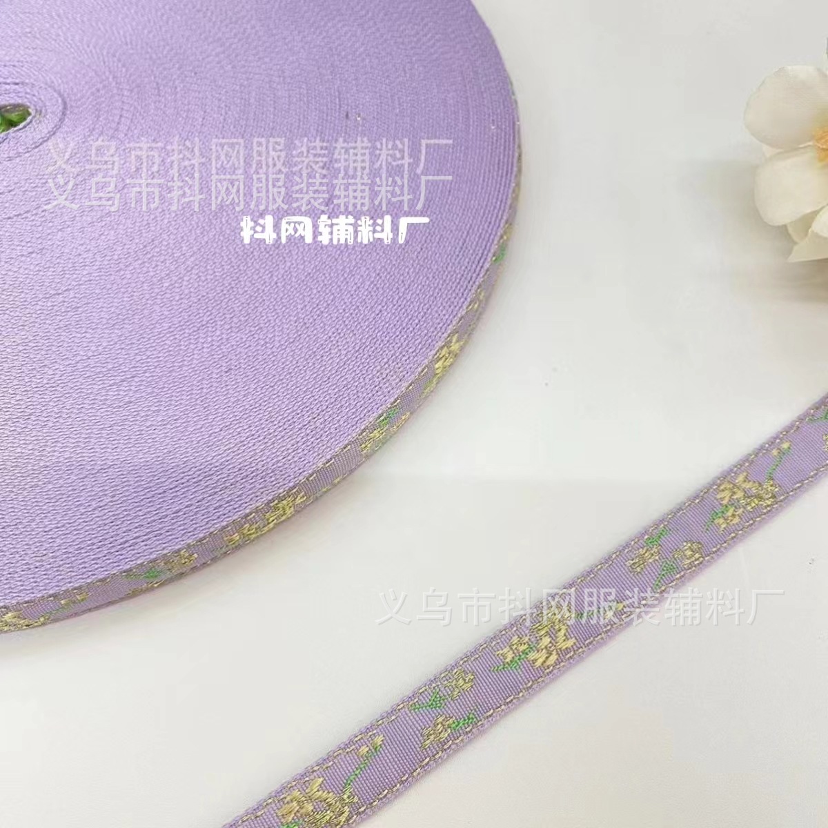 1公分春款民族花边提花刺绣织带发饰头饰鞋帽包边带舞台服装材料详情7