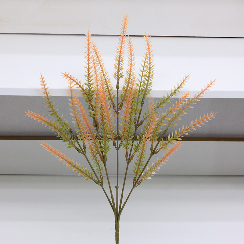 5叉薰衣草 5叉麦穗薰衣草仿真薰衣草人造花塑料花 植物盆栽薰衣草详情10