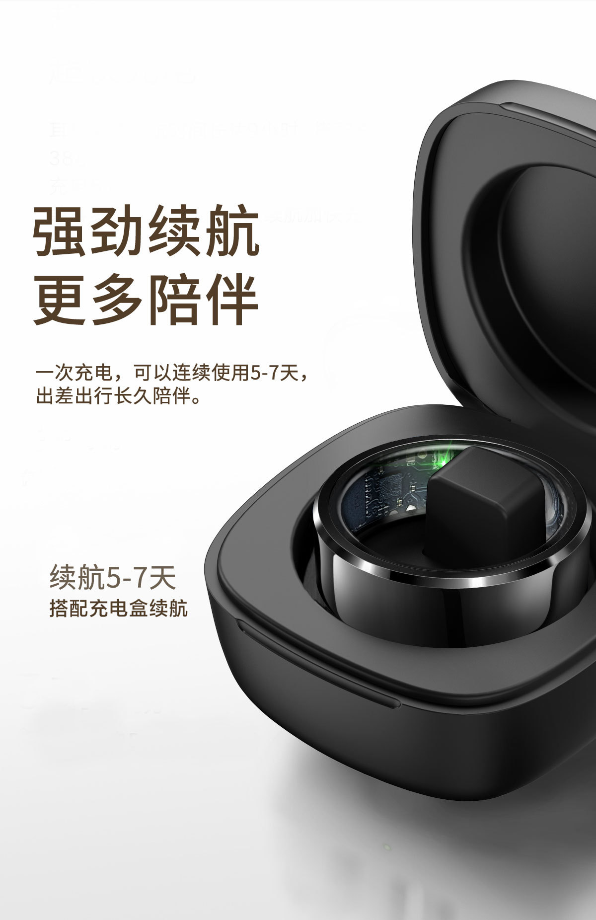 新款跨境R6智能戒指睡眠运动计步防水蓝牙拍照戒指心率血氧详情12