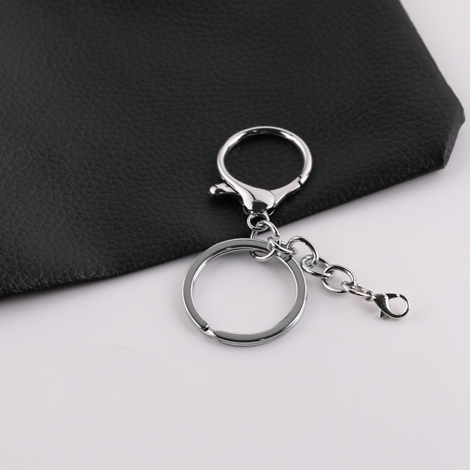 Round dragon buckle, crayfish buckle, 8-shaped buckle, four-link chain, diy metal bag buckle, connecting pendant, accessory material pic 6