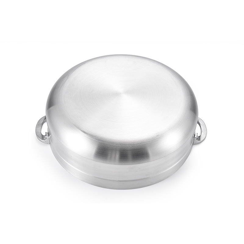 Cross-border bestseller aluminum pot 16-28cm thin and matte aluminum soup pot, commercial hotel cookware, aluminum pot set pot pic 8