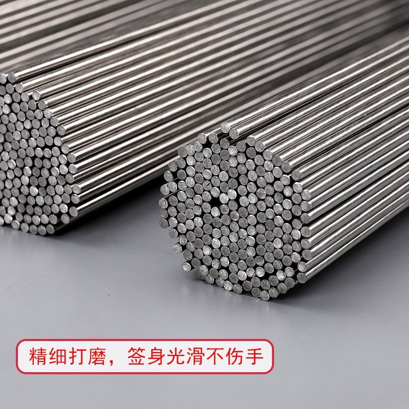 烧烤签子不锈钢圆签烧烤铁签子羊肉串烤肉工具烤串配件家用烧烤针详情2