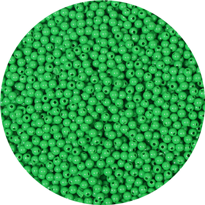 4mm亚克力塑料实色圆珠diy手工串珠手链首饰材料配件配饰散珠批发详情24