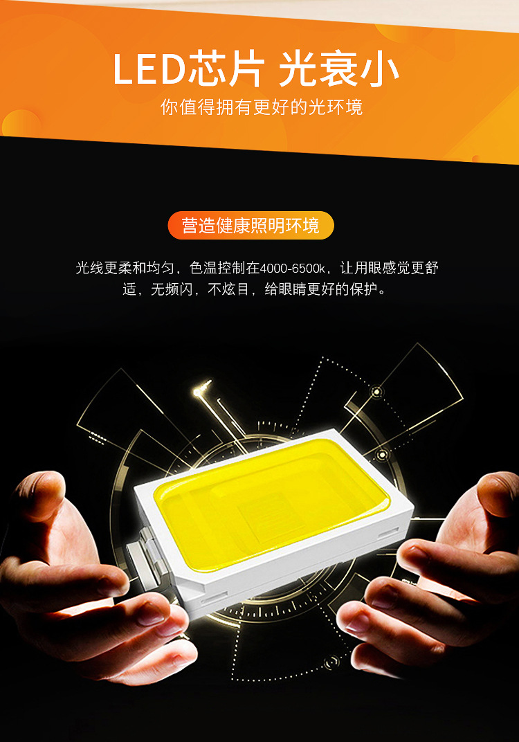 集成吊顶led灯 厨房30x30铝扣板嵌入式300x600 600平板灯595 595详情8