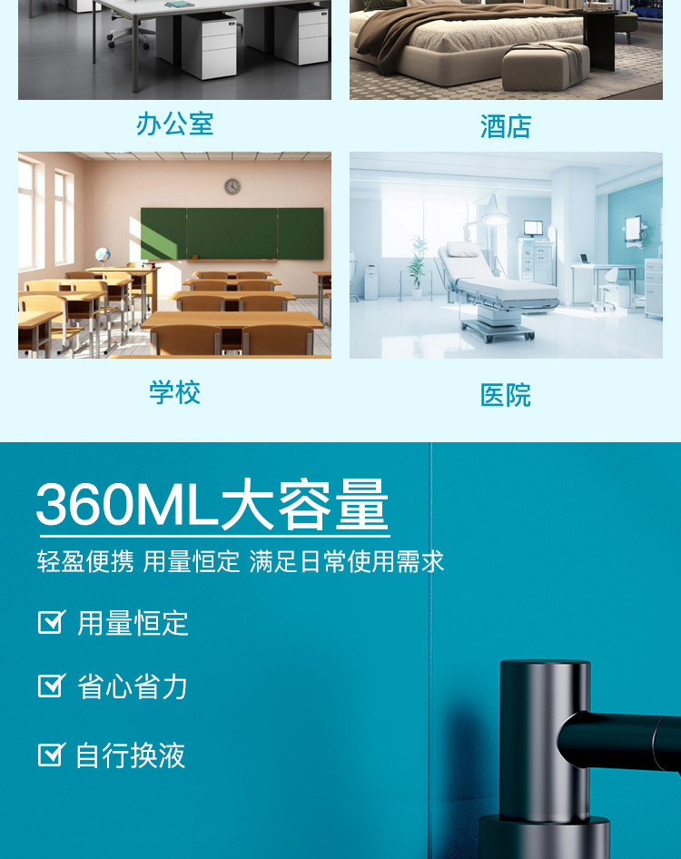 The new sensor soap dispenser M12 with automatic foam display screen for mobile phone washing, hotel and household washbasins, and kitchen soap dispensers pic 3