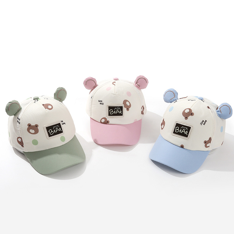 婴儿帽子秋冬可爱超萌韩版洋气男女宝宝鸭舌帽棒球帽百搭小童春秋详情6