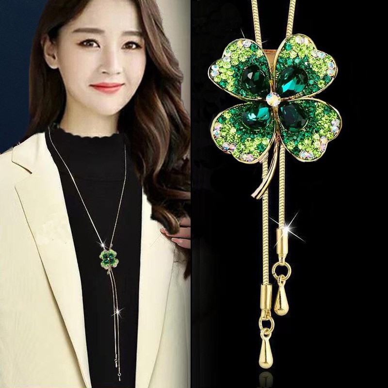 跨境合金毛衣链女高级感轻奢长项链时尚百搭流苏秋冬服装配饰挂件详情21