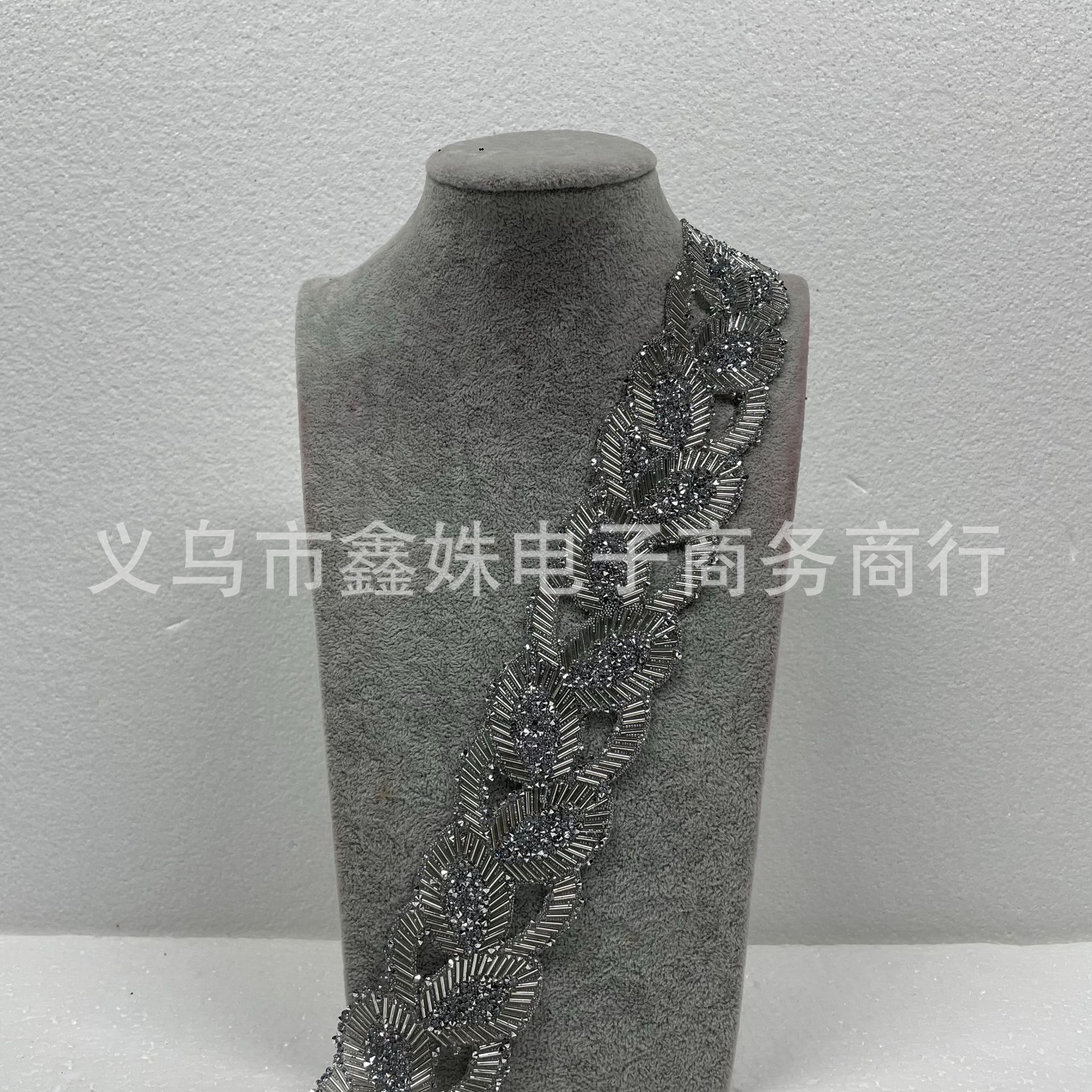 90cm/码多色叠加珠管树脂服装辅料礼服配饰10码/包详情22