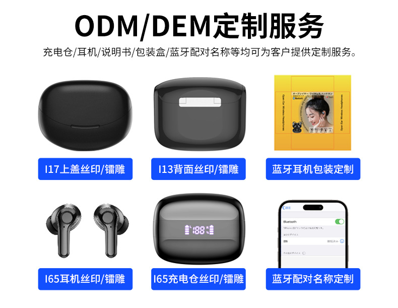 跨境热销私模ows蓝牙耳机不入耳6级防水挂耳式运动高音质无线耳机详情5