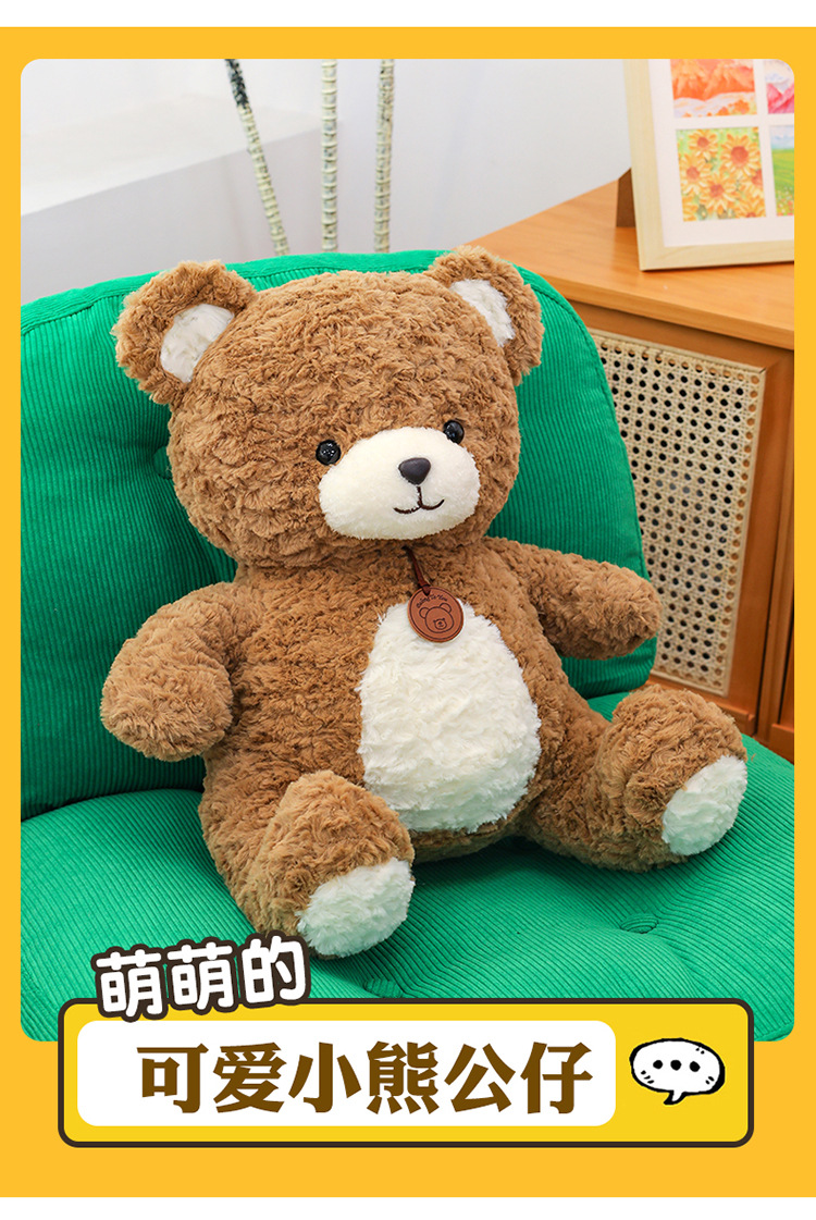 吊牌小熊公仔可爱毛绒玩具小熊公仔玩偶儿童生日礼物跨境批发详情13