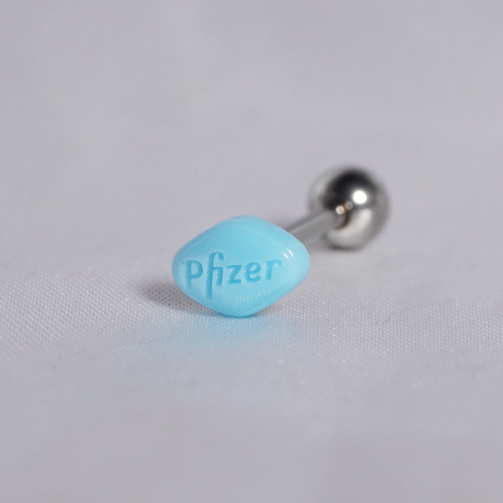 药丸舌钉树脂亚克力舌饰小众新款个性舌头环人体穿刺饰品厂家直销详情9