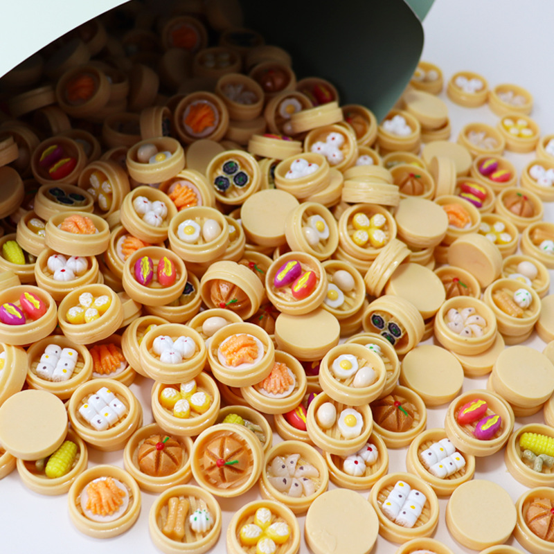 Creative refrigerator stickers, simulated food toys, magnetic stickers, message stickers, magnetic stickers, three-dimensional resin magnetic stickers for refrigerator decoration pic 3