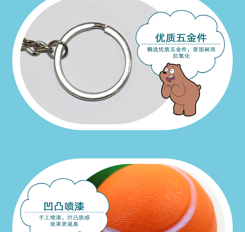 Amazon cross-border toy ball manufacturer, stress-relieving and stress-releasing balls, 4cmPU balls, keychains, elastic balls customization pic 7