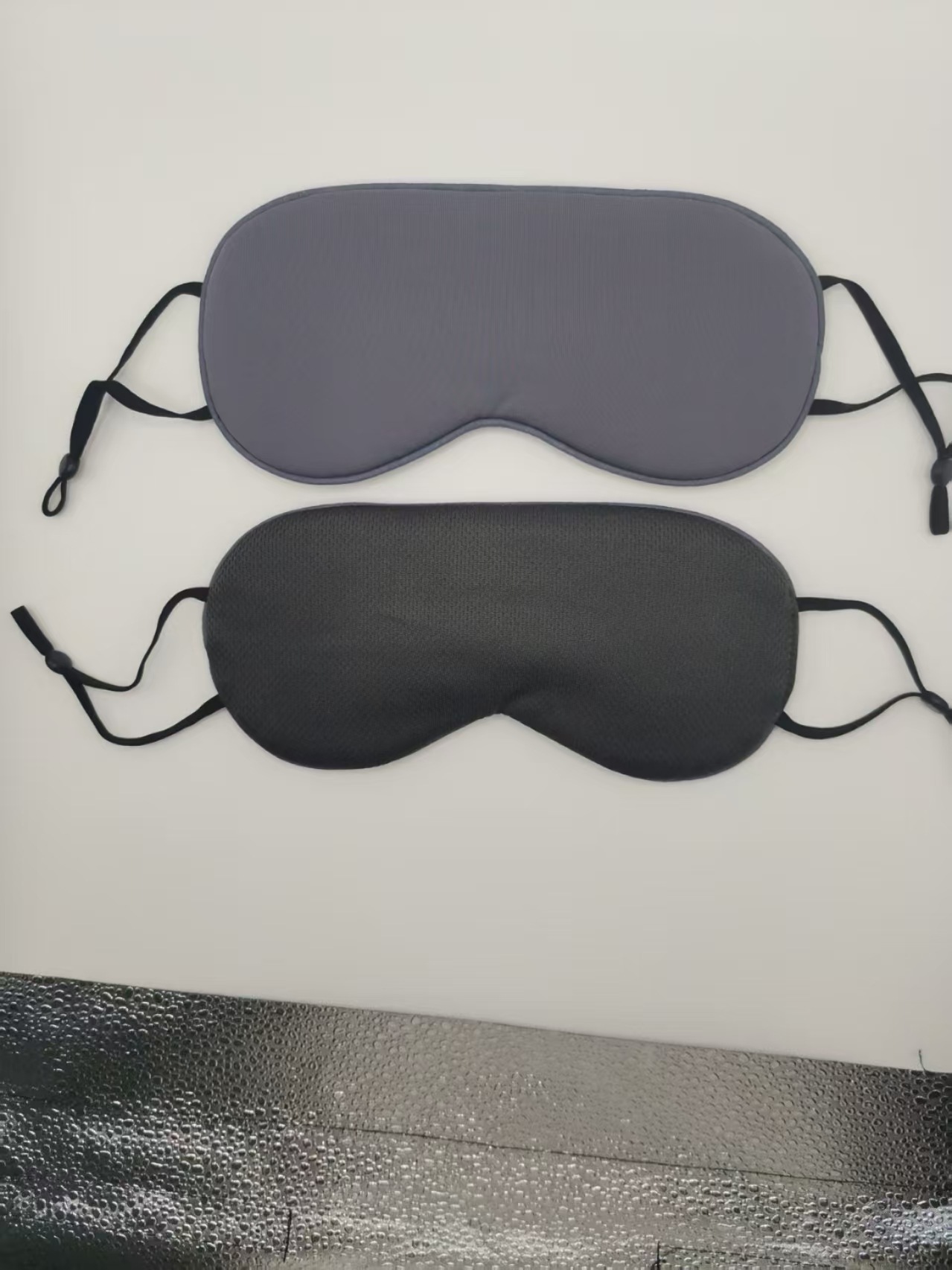 现货批发挂耳睡眠遮光眼罩午休睡觉透气无痕温凉双面冰丝护眼详情1