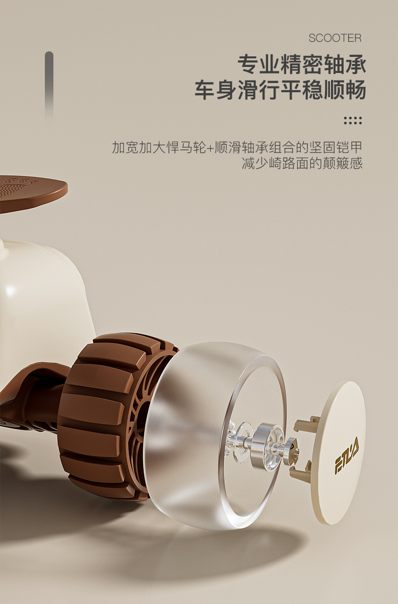 儿童滑板车2-8-12岁男孩女孩一键折叠四合一滑行车溜溜车玩具车详情10