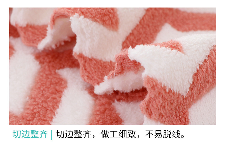 【 Chi Jia 】 Coral Fleece Towel, Bath Towel Set, Beach Towel, Absorbent Mother and Child Towel Gift Box, Thickened Household Towel Set pic 7