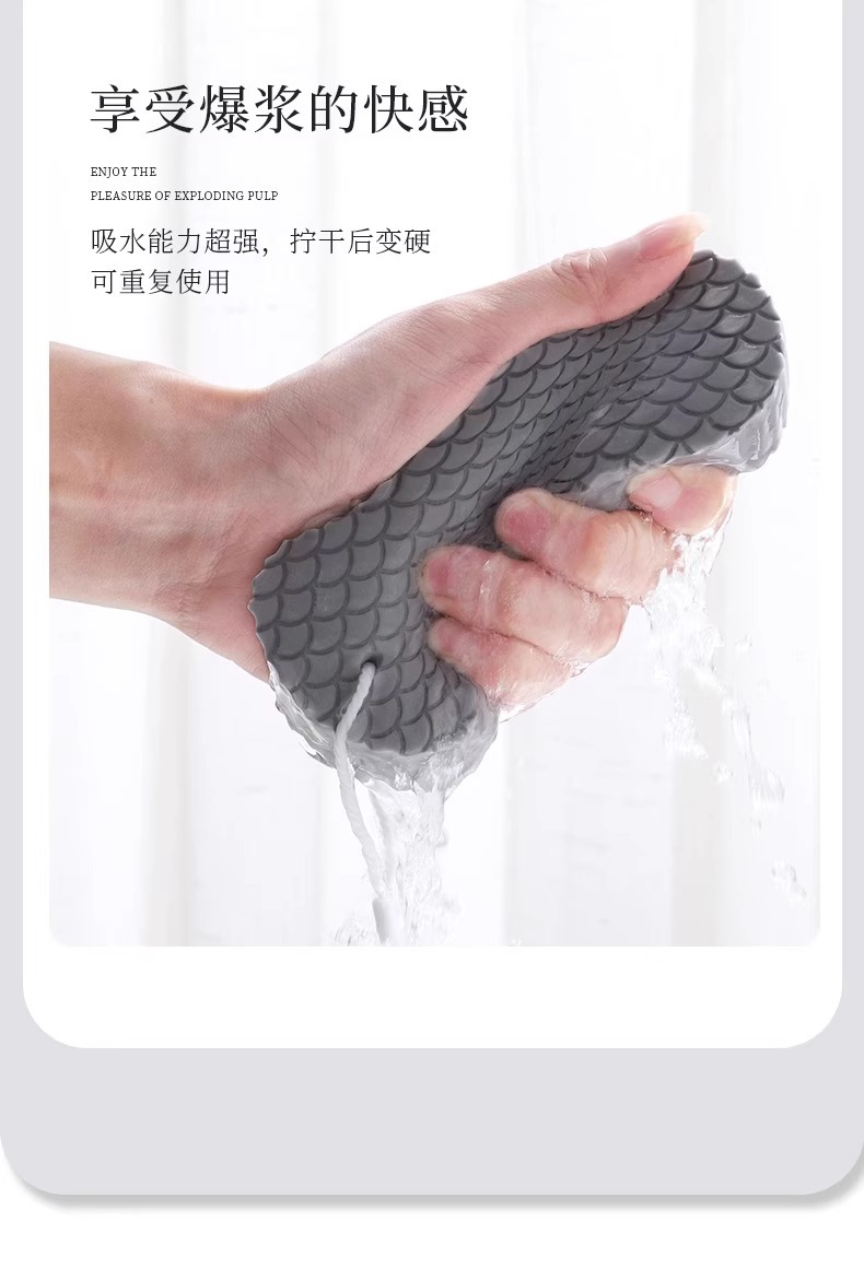 搓澡海绵儿童搓澡沐浴棉不伤皮肤成人后背搓澡巾浴擦洗澡搓泥专用详情13