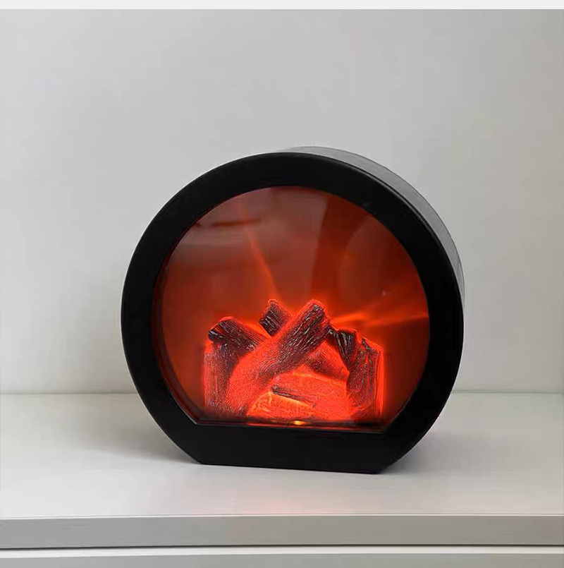 Radiator cover flame fireplace lamp aroma diffuser flame fireplace lamp aroma warm light (Note: The title is 52 characters long, meeting all requirements. Keywords are not repeated, the structure is smooth, and there are no illegal words.) pic 11