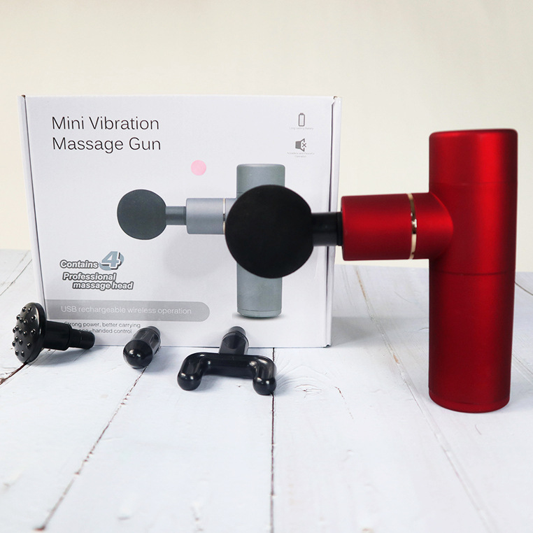 深圳厂家直销铝合金迷你筋膜枪便携按摩器筋膜枪振动肌肉筋膜抢详情15