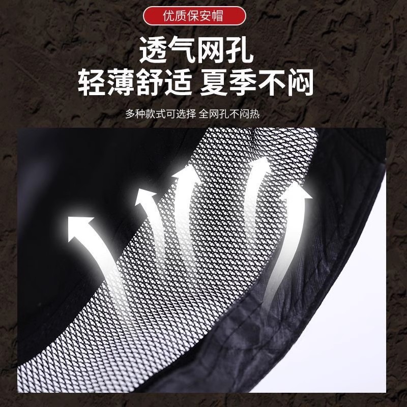品牌【森多娜】 保安帽 夏季网眼透气物业门卫帽黑色平顶安保执勤帽可调节保安帽子详情3