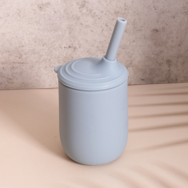 跨境现货批发母婴产品儿童餐具辅食碗辅食盒硅胶碗带盖详情7