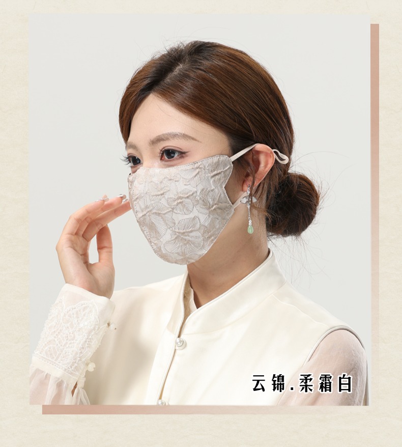 秋冬保暖口罩抗寒新中式国风口罩加厚防风刺绣印花冬季3D立体口罩详情10
