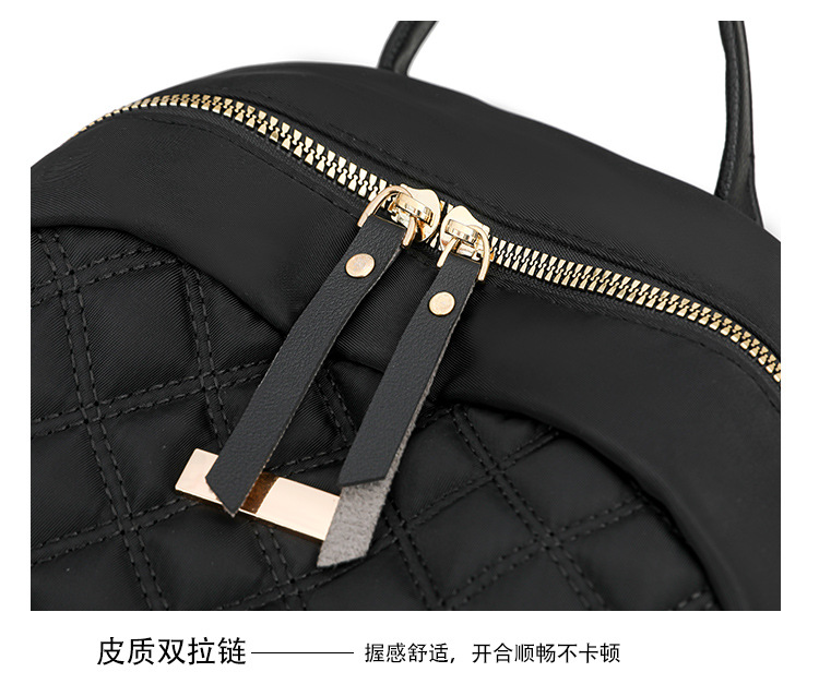 2024跨境新款时尚牛津布双肩背包高级感休闲百搭旅行女士背包书包详情29