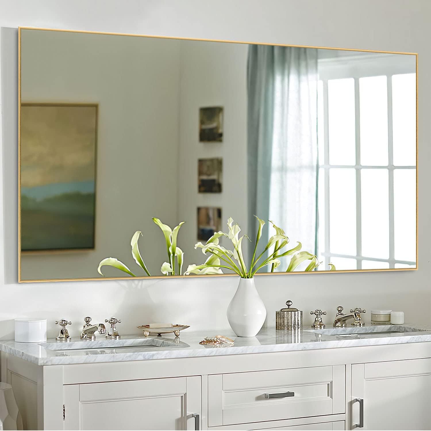 全身镜穿衣落地镜子家用壁挂式女生卧室网红公寓立体挂墙大试衣镜详情3