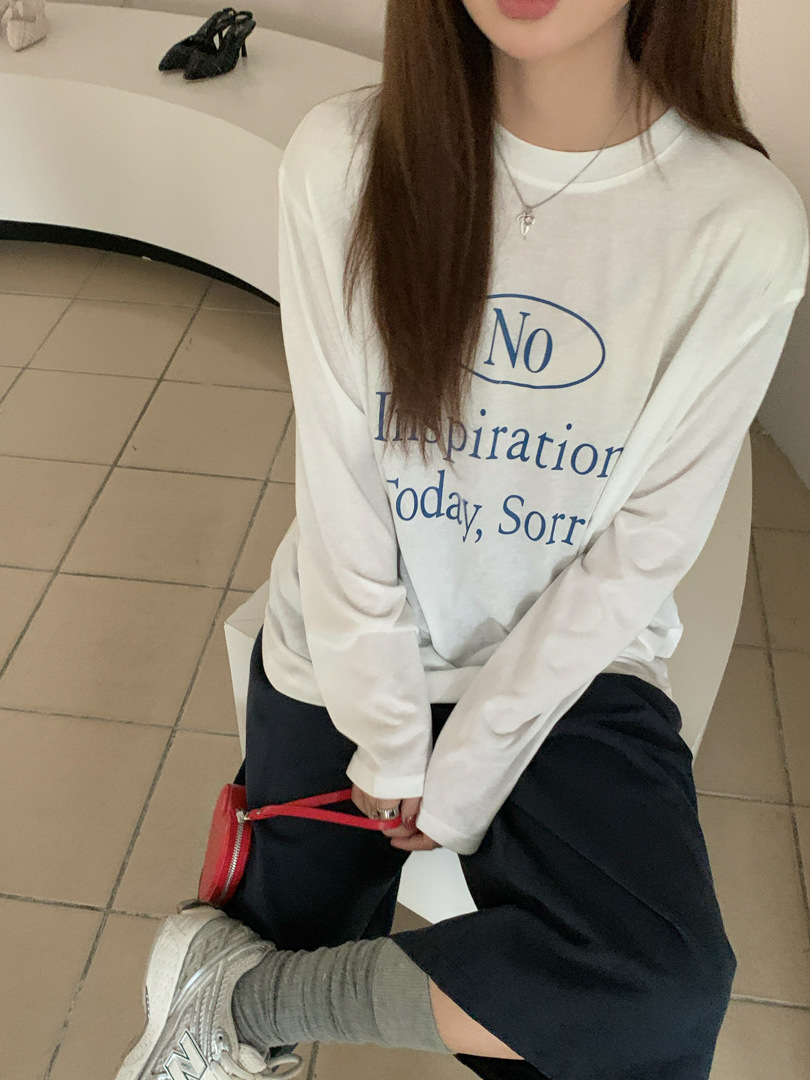 衣天堂出游季天丝防晒罩衫女春夏内搭宽松慵懒感chic韩系长袖T恤详情13