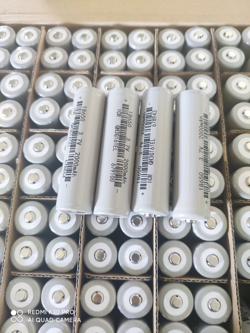 Brand new 18650 pointed head lithium battery, 3200mah fingerprint lock hair clipper for the elderly, 3.7V charging convex head battery pic 16