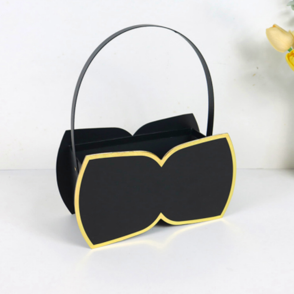 New creative bow-shaped gift box, portable candy, snack and flower packaging box, high appearance level gift box pic 11