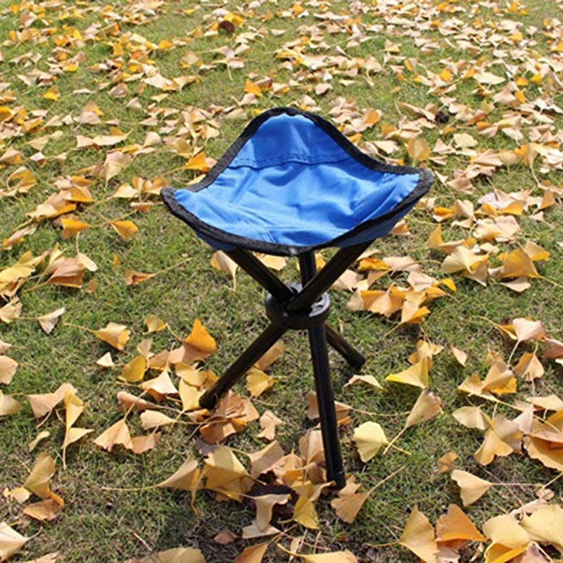 Fishing chair, outdoor folding stool, portable outdoor camping fishing stool, folding triangular stool, ultra-light small stool pic 2