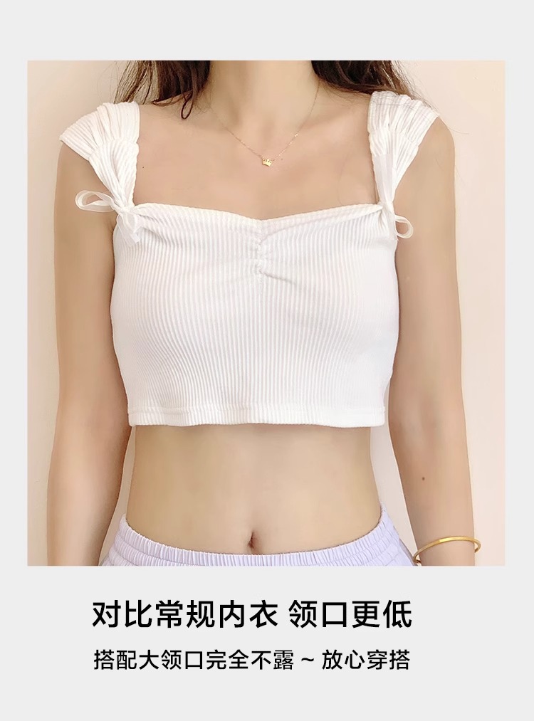 内衣女士无痕大胸显小胸聚拢薄款文胸一片式固定舒适无钢圈胸罩女详情13