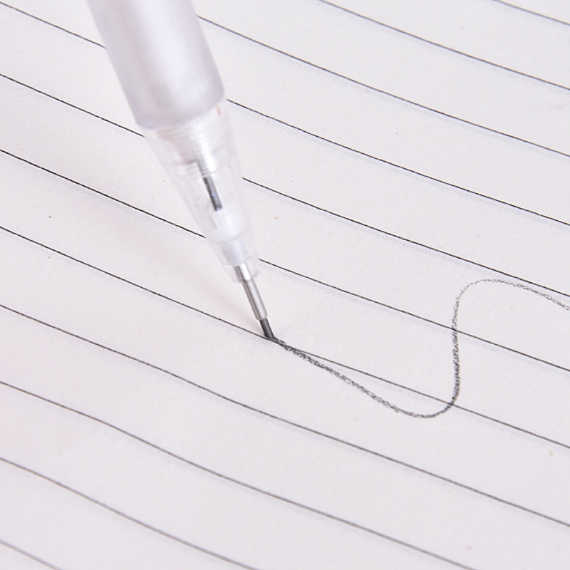 Oufeiya 5617 Korean version Creative Girl Heart Pendant, Mechanical Pencil, Diamond butterfly Feather Pendant, Activity Pencil pic 5