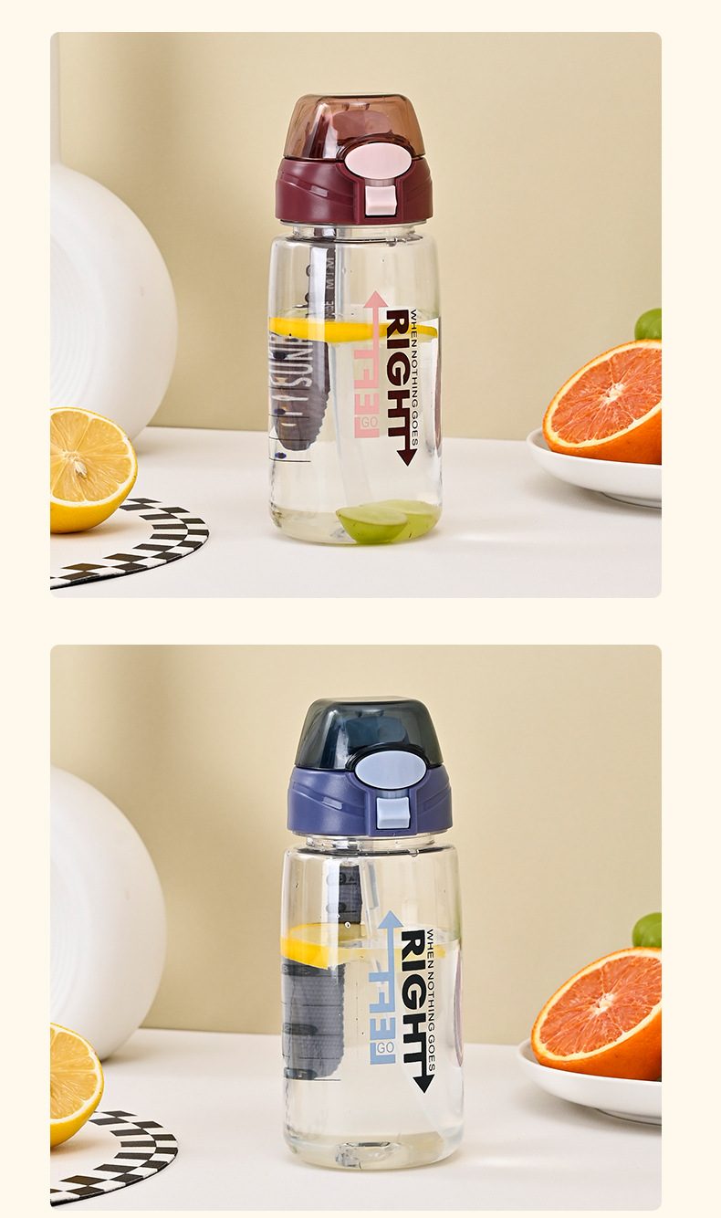 吸管水杯学生耐高温卡通可爱通用批发塑料随手杯直饮大容量水壶详情42