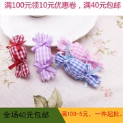 韩版亮面PVC五角星布贴超声波压花 手工发饰头饰材料饰品详情7
