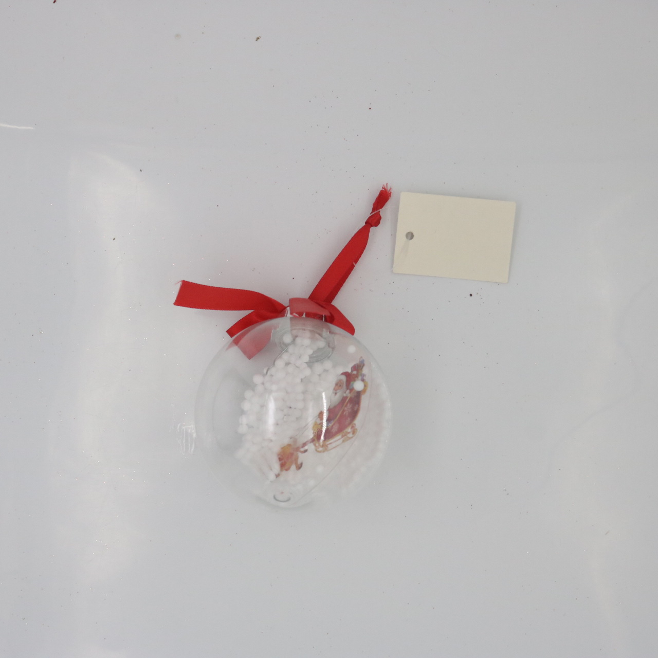 圣诞透明DIY球多款装饰挂件定制礼品工艺品挂饰贴牌包装流水摆件详情11